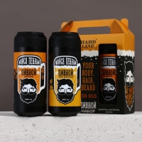 Подарочный набор косметики, гель для душа и шампунь для волос HARD LINE, 2&times;400