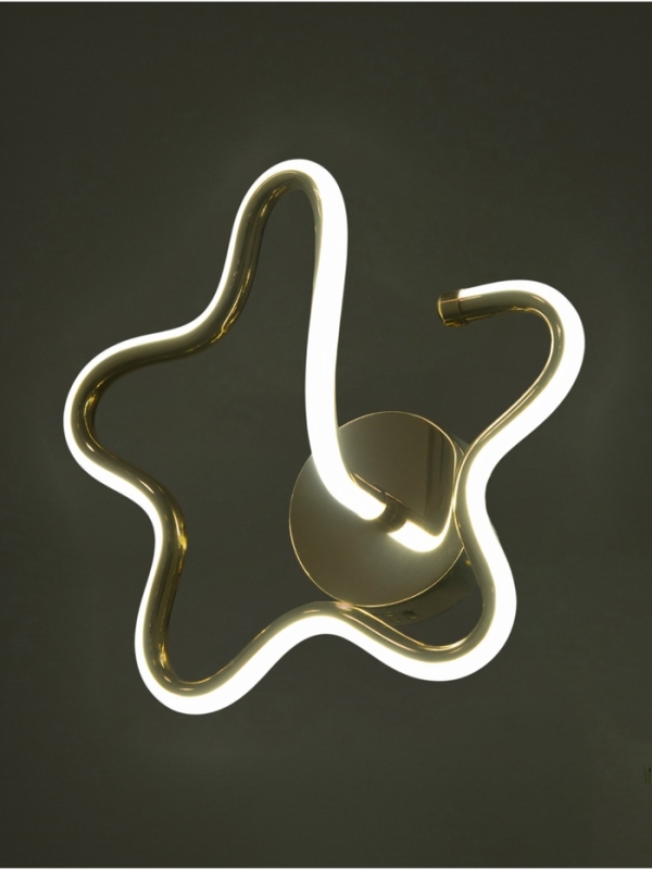 Бра Valentina 14Вт LED 4000-6000К золото 25х25х13см