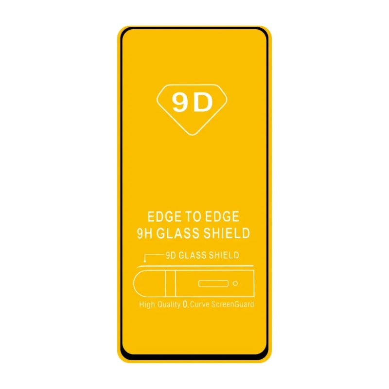 Защитное стекло Xiaomi Poco X3 с рамкой 9H Full Glue без упаковки