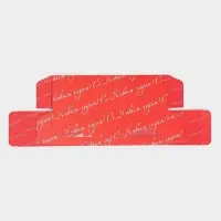 Коробка для макарун &laquo;С Новым годом!&raquo; 18&times;5.5&times;5.5 см