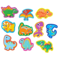 Мягкий пазл для малышей &laquo;Динозаврики&raquo;, 10 пазлов, Крошка Я