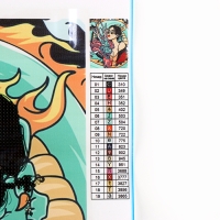 Алмазная мозаика с частичным заполнением &laquo;Девушка с драконом&raquo; без рамы 30х40 см