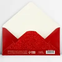 Конверт для денег &laquo;С юбилеем&raquo;, розы, тиснение, 16.5 х 8 см