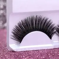 Ресницы накладные &laquo;Кошачий глаз&raquo;, 11 мм, без клея, чёрные