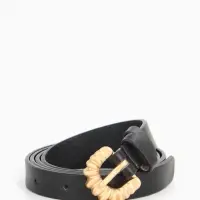 Ремень жен 03-01-01-01, Март2514, 1,8*0,3*110 см, без винта, пряж золото, 1 прокол,