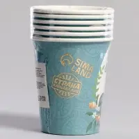 Стаканы бумажные одноразовые &laquo;Светлой Пасхи&raquo;, 6 шт.