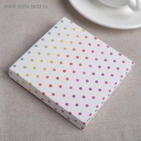 Подставка керамическая &laquo;С чаем день станет лучше&raquo;, 10 х 10 см, цвет белый