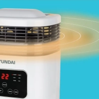 Обогреватель для дома Тепловентилятор настольный, 1500 Вт