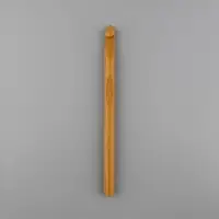 Крючок для вязания, бамбуковый, d=9 мм, 15 см