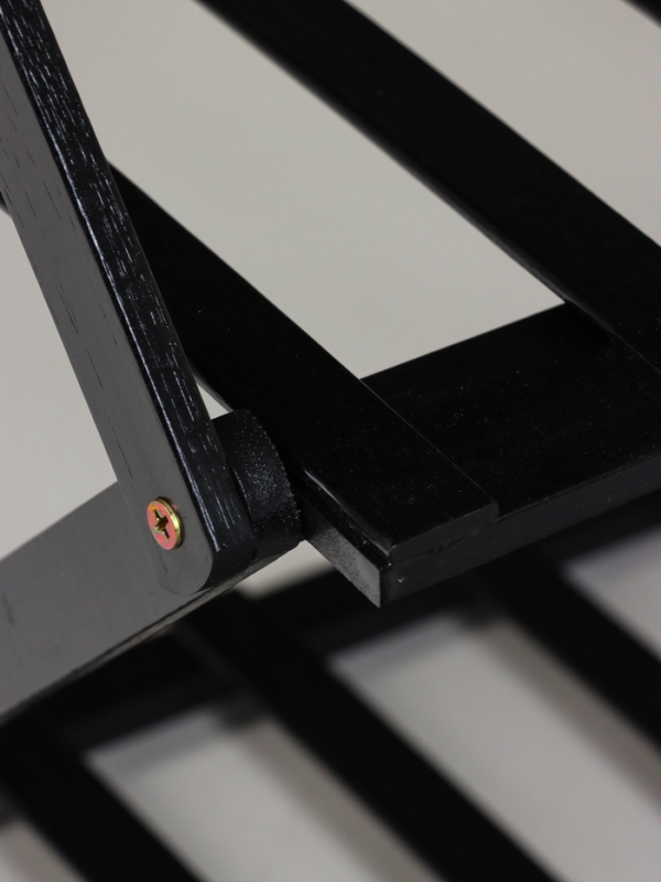 Подставка для цветов Greengo, 4 полки, 50 &times; 25 &times; 68 см, напольная, бамбук, чёрная