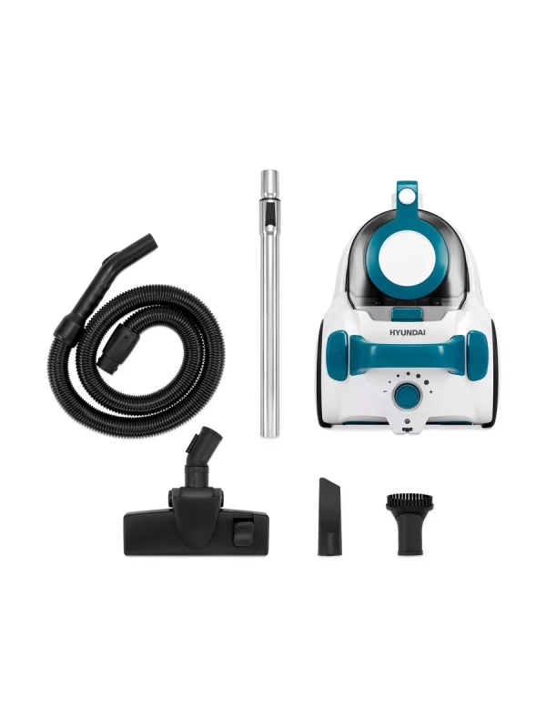 Пылесос HYV-C5460 2,5л 2200Вт белый-бирюзовый