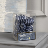 Гирлянда &laquo;Нить&raquo; 2 м с насадками &laquo;Синий фонарик&raquo;, IP20, прозрачная нить, 10 LED, батарейки AAx2 (нет в комплекте), свечение тёплое белое