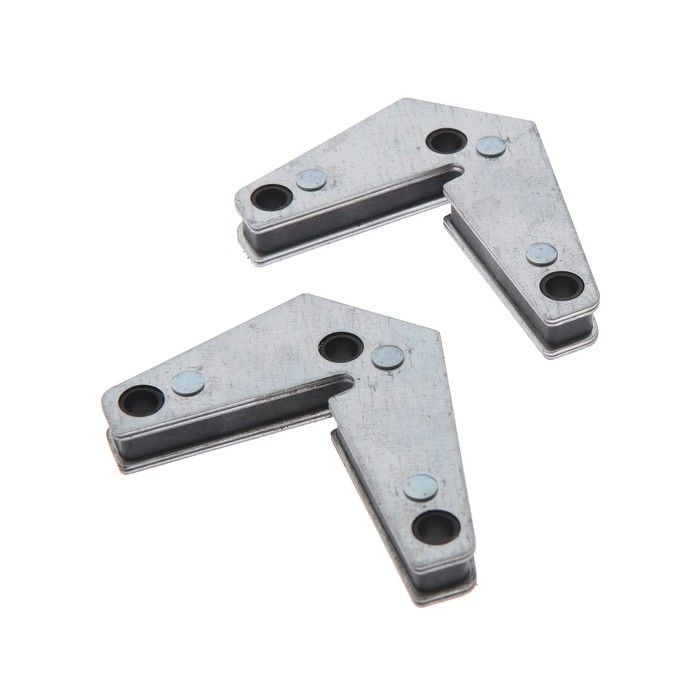 Магнитный угольник для сварки ТУНДРА, 15&deg;/45&deg;/60&deg;/90&deg;/240&deg;, усилие на отрыв 15 кг, 2 шт.