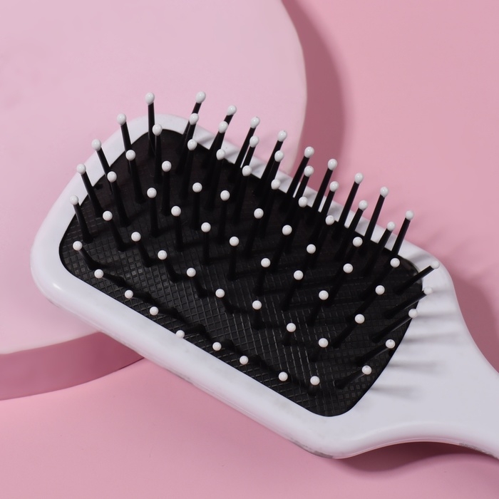 Расчёска массажная, 6 &times; 18 см, рисунок МИКС