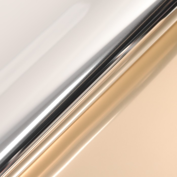 Пленка для цветов,"Металлик", 0,58 х 10м &plusmn;1 см, золотой