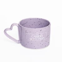 Кружка керамическая Дорого внимание &laquo;Лучшей подруге&raquo;, 280 мл, фиолетовая