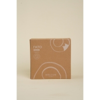 Набор тарелок фарфоровых глубоких SL Home &laquo;Гато&raquo;, 750 мл, d=18,5 см, цвет белый