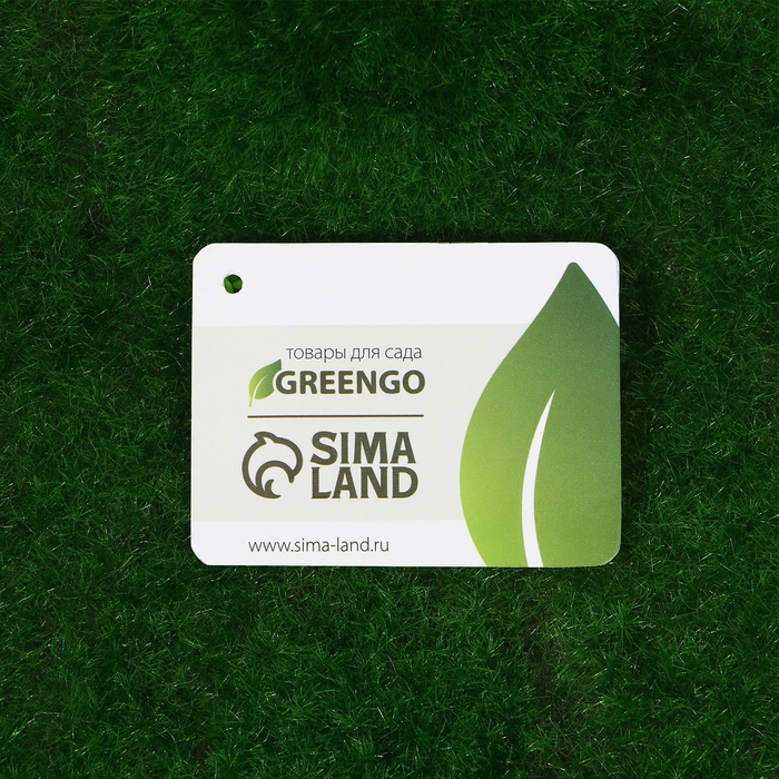 Мох искусственный, декоративный, полотно 1 &times; 1 м, рельефный, редкие бугры, зелёный, Greengo