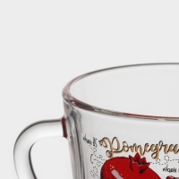 Кружка стеклянная &laquo;Полезные фрукты&raquo;, 200 мл, рисунок МИКС