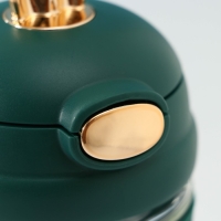 Бутылка для воды стеклянная &laquo;Ушки&raquo;, 350 мл, 9,5&times;9&times;17 см, цвет МИКС