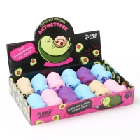 Мялка антистресс тянучка &laquo;Собака&raquo;, с песком, цвета МИКС, в шоубоксе