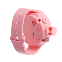 Часы-проектор &laquo;Милашки&raquo;, световые эффекты, 24 картинки, цвет розовый