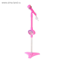 Микрофон на стойке &laquo;Шоу&raquo;, световые и звуковые эффекты