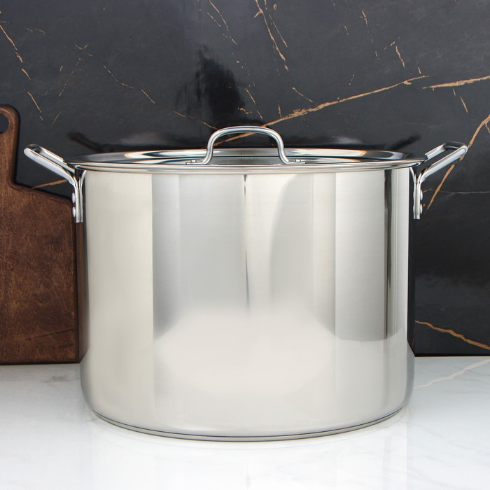 Котел &laquo;Общепит&raquo;, 30 л, d=40 см, h=26 см, капсульное дно, индукция