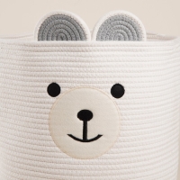 Корзина для хранения плетёная ручной работы SL Home, 35&times;35&times;30 см