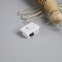 Светодиодная фигура подвесная &laquo;Ангел&raquo; 14х11х5 см см, 10 LED, батарейки АG13 (в комплекте), свечение теплое белое