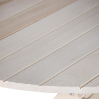 Стол складной, 80&times;80&times;75см, из липы, круглый