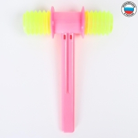 Погремушка &laquo;Молоток&raquo; озвученный, цвет МИКС, Аэлита