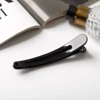 Зажим для волос &laquo;Лорен&raquo;, классика, 12 см, чёрный