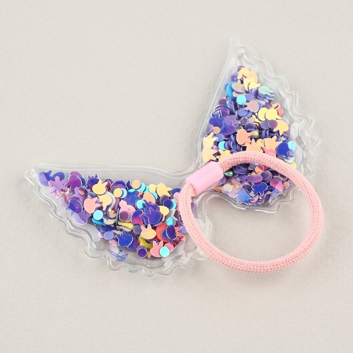 Резинка для волос с шейкером новогодняя &laquo;Волшебство&raquo; на Новый год, диам, 5 см