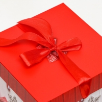 Новый год. Коробка Самосборная &laquo;Новый год леденцы&raquo; 15 х 15 х 15 см