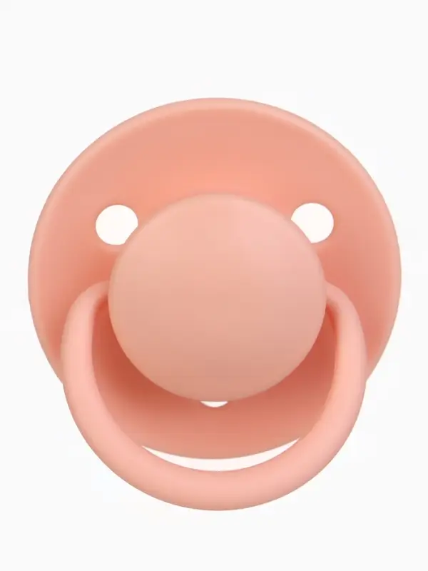 Соска - пустышка классическая, латекс, цв.персиковый, в контейнере, от 6 мес., M&B
