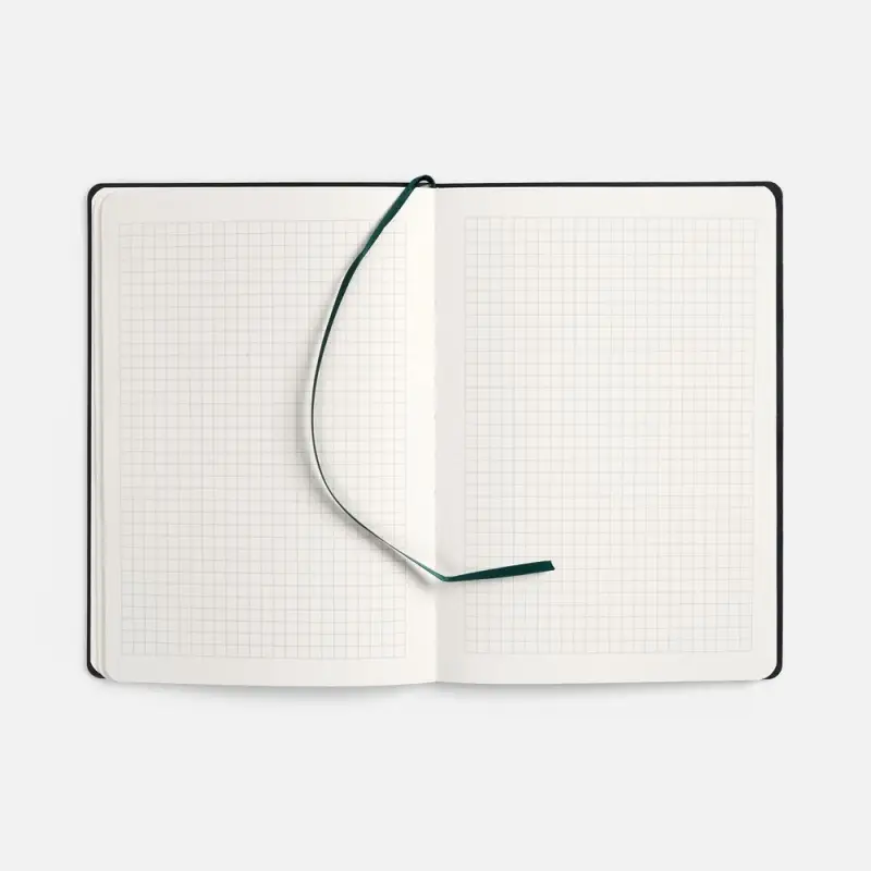Блокнот Verso в клетку, зеленый, ver.2