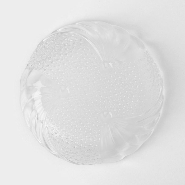 Тарелка глубокая стеклянная Papillion, 300 мл, d=16 см, цвет прозрачный