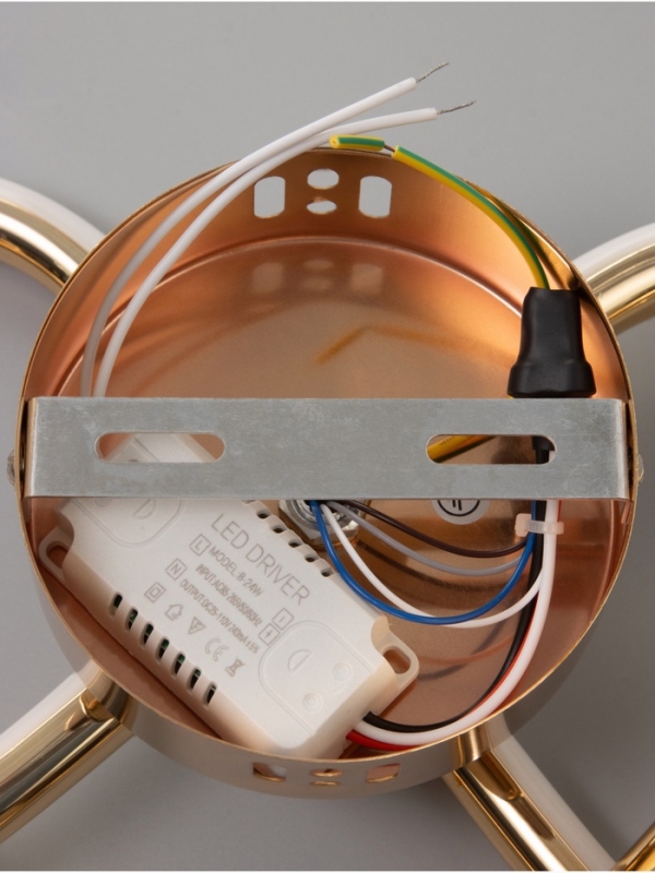 Бра Willa 14Вт LED 4000-6000К золото 38х18х10см