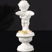 Набор фигура и подставка "Ангел и сердце" 12х20х10 см