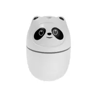 Увлажнитель воздуха Luazon HM-15 &laquo;Панда&raquo;, ультразвуковой, 220 мл, с подсветкой, USB, белый