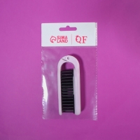 Расчёска массажная, складная, с зеркалом, 3 &times; 10 см, цвет пыльно-розовый