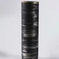 Ваза &laquo;Эстетика&raquo;, h=26 см, стекло, чёрная