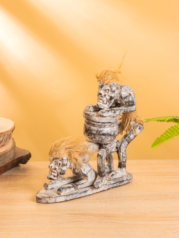 Шкатулка &laquo;Аборигены&raquo;, 19&times;22&times;8.5 см, дерево