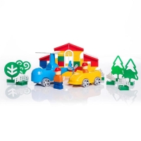 Конструктор &laquo;Моя авиация: Аэропорт&raquo;, 62 детали