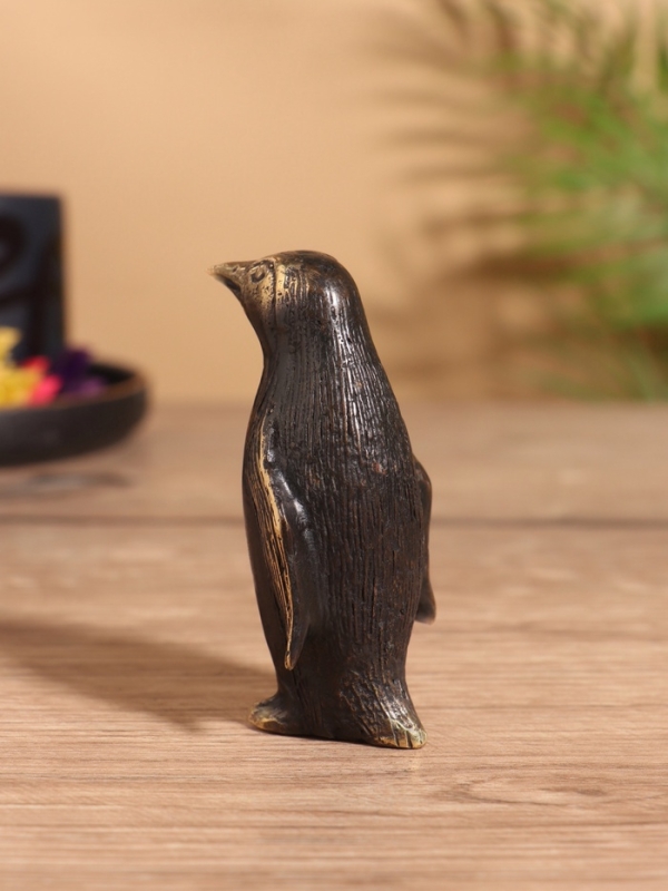 Сувенир бронза "Пингвин" 3х3х7 см