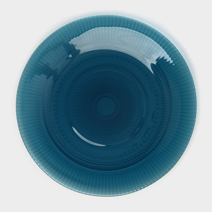 Тарелка стеклянная обеденная &laquo;Луиз&raquo;, d=25 см