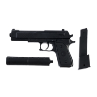 Пистолет "Авангардный стрелок" с глушителем и увеличенной обоймой