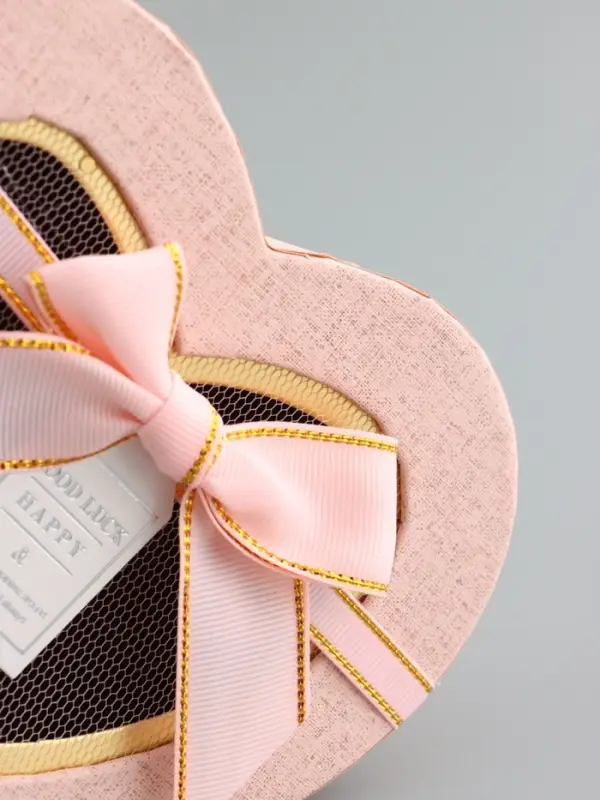 Набор коробок 3 в 1 сердца 22 х 20 х 9;  18.5 х 17 х 7.5; 16 х 14 х 6 см