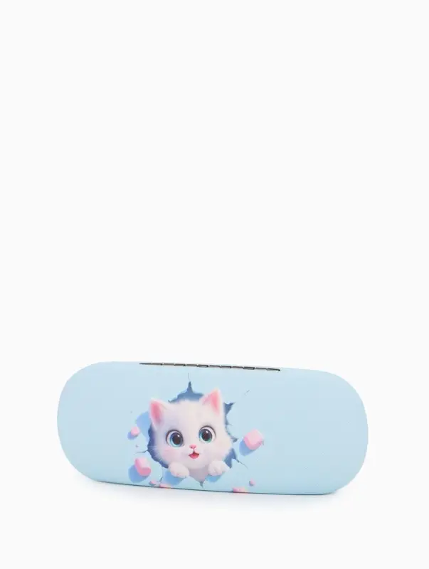 Футляр для очков Коты, 16*4*6 см, хлопушка, МИКС